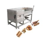 Joyshine Machinery 1.5kw Brush Roller Onion Tomato Skin Peeling and Washing