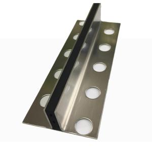 China 2.5cm Stainless Steel Movement Joint Tile Expansion Movement Joint For Stones factory