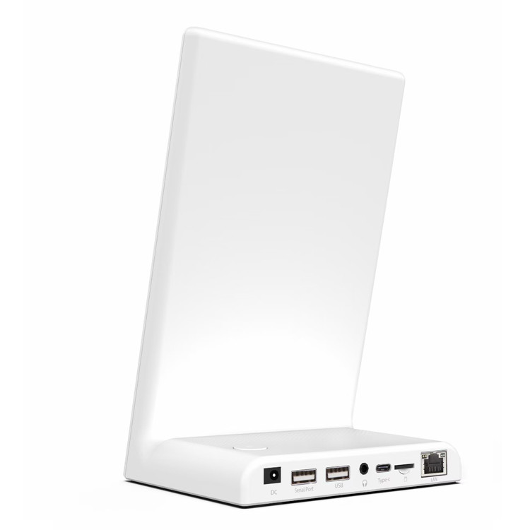 Portrait Android Tablet 8 inch Feedback Device PC Touch WIFI RJ45