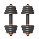 20KGS 40lb Dumbbell Barbell Kettlebell Set That Can Change Weight Cast Iron OEM