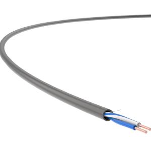 China UTP Unshielded Cat5 Phone Cable 1Pair Telephone Cable Bare Copper factory