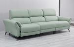 BN Modern Style Leather Sofa Living Room Technology Cloth Three-Seater Sofa