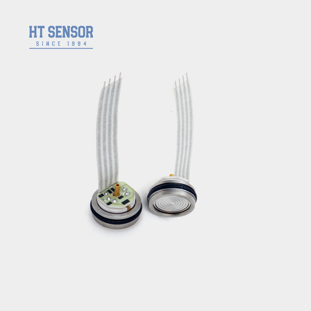 5V powered supply connected with pin pressure sensor