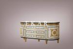 2018 Spanish design antique luxury hand carved wood sideboard FLN-M-TG201