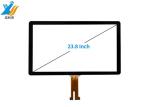 Customizable 43 Inch Black Infrared Touchscreen Monitor With Wide Temperature