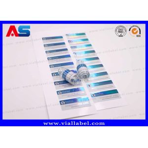 Holography 3ml / 2ml Small Bottle Sticker Printing With Custom Phramaceutical