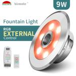 630nm IK10 Underwater LED Fountain Lights 9W External Control