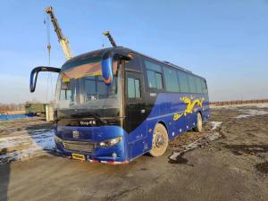 China Lck6108d Used Commercial Zhongtong Bus Front Engine Bus 43seats 2017 factory