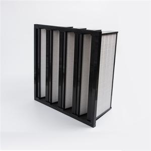 China HEPA Medium Efficiency Filter V Bank Air Filter Environment Friendly factory