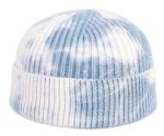 Women'S Tie Dye 100 Acrylic Beanies And Caps Cuffed Warm Winter Knit Watch Hat