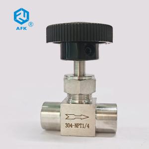 China AFK 6000psig High Pressure Needle Valve SUS304 Internal Thread factory