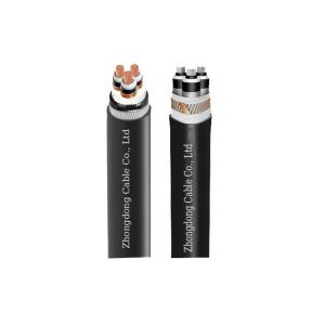 China 12/20kV Medium Voltage MV Cable 3 Core Cu XLPE LSZH SWA Armour Cable factory