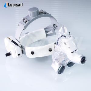 China Surgical 3.5X Led Headlight Dental Headband Loupes Headlight Binocular Magnifying Glasses factory