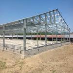 Modern Long Span Steel Construction Building High Capacity Prefabricated Poultry