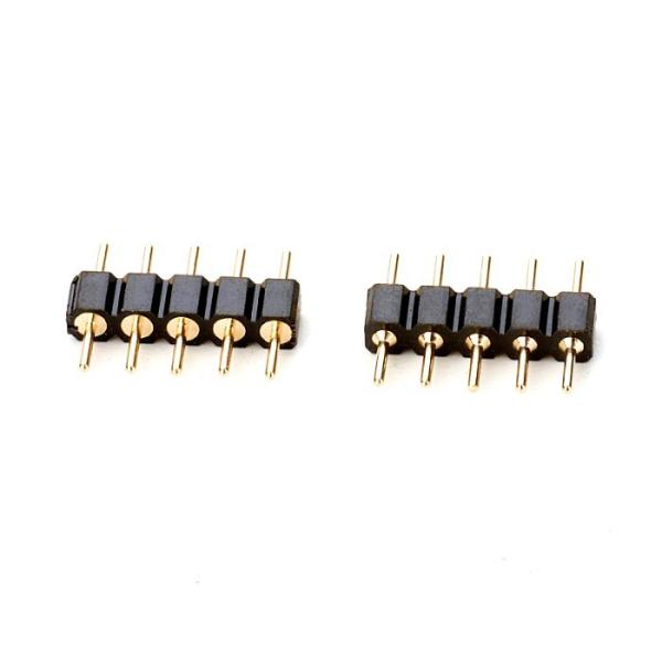 China Single Row 2.0MM Pitch 1 X 5Pin Pin Header Vertical DIP Full Gold Connector factory