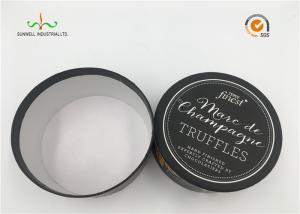 China White Cardboard Cylinder Containers For Facial Cream / Cosmetic Tube Packaging factory