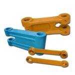 Crawler Excavator Bucket Link Durable EX30 Excavator Spare Parts