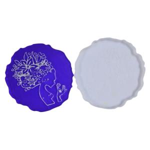 China Large Sustainable Homemade DIY Silicone Mold Stocked Epoxy Resin Products factory