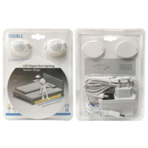 China DC12V 1.2M 1A Motion Sensor Under Bed Light factory