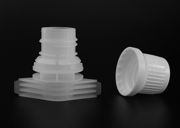 Dia 15mm Non Plasticizer PP PE Plastic Pour Spout Caps For Baby Food Pouch