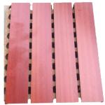 Moisture Proof Curved Wooden Grooved Acoustic Panel Music Studio Acoustic Panels