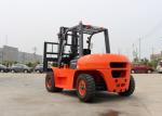 LCD Dashboard Triplex Mast Electric Forklift Trucks , 5 Tonne Diesel Industrial