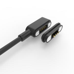 China 4 Pin Magnetic Charger Connector 3A 4A Magnetic USB Charging Cable For Burglar Alarm factory