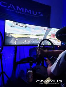 China Racing Car Gaming Driving Simulator with Wheel And Pedals Sim Stand factory