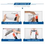 Self Adhesive HDPE LDPE Waterproof Mailing Bags For Clothing