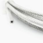 1000m/reel Transparent PVC Coated Stainless Steel Wire Rope Length 1000m/reel 0