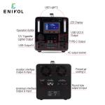 1200W Portable Power Supply Station Lithium Ion 12V 100ah 120ah Solar Battery