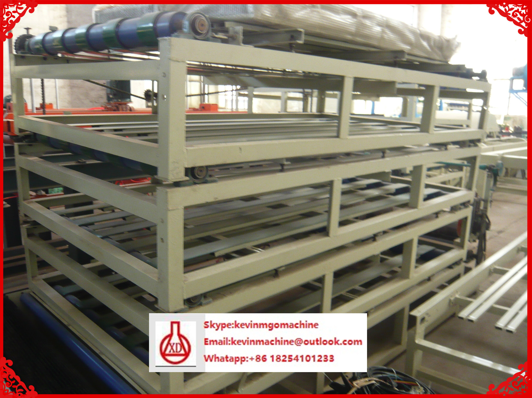 Full Automatic Corrugated Board Making Machine for Magnesium Oxide Wall Board