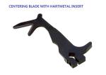 Centering Blade Textile Weaving Loom Accessories With Ceramic Smooth Weaving