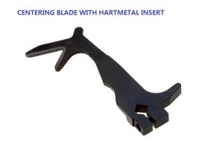 China Centering Blade Sulzer Spare Parts With Hartmetalinsert Keep Smooth Weaving factory