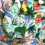 Wicking Moisture Athletic Wear Fabric , 2 Way Stretchy Sportswear Material