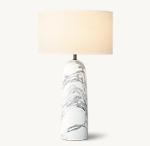 Screw In Solid Stone Base Dimmable Touch Side Lamps Bedroom
