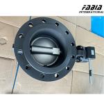 DN200 Manual Stainless Steel High Pressure Double Eccentric Butterfly Water