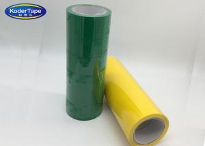 China Green Color Bopp Packing Adhesive Tape Slitting Roll 48mm X100m factory