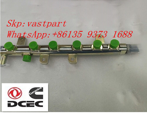 Genuine Cummins Isde Qsb Engine Fuel Common Rail 3977530 0445226042 6754-71-1210