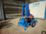 High Performance Portable Water Well Drilling Rig 150m Depth & 450mm Borehole