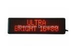 Indoor Red P10 LED Moving Message Display Board For School , 3000 nits Luminance
