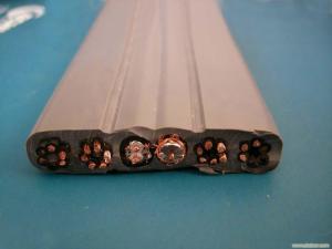 China Elevator Travel Cable, Flexible Traveling Cable, Flat Video Cable, ECHU Flat cable TVVB, TVVBG, TVVBP, TVVBPG factory