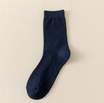 Wholesale Custom Men Cotton Black White Business Socks