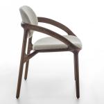 Modern Design Style Customize Luxury Solid Wood Dining Chair for Restaurant