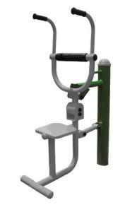China outdoor crane body weight sports fitness equipment galvanized steel back massager as seen on TV factory