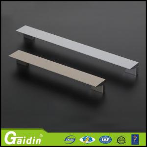 China bedroom dresser anodized foggy siver aluminum furniture handle factory