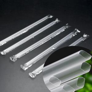 China individual package drinking straw PP straight straw drinking Straws for milk juce factory