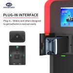 RFID Battery Swapping Station for E-bike Scooter Motorcycle Rickshaws Input 100