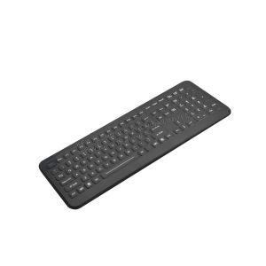 Cleanable medical keyboards with integrated numeric keypad 12 FN keys