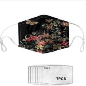China Anti Air Pollution Decorative Cloth Face Mask factory